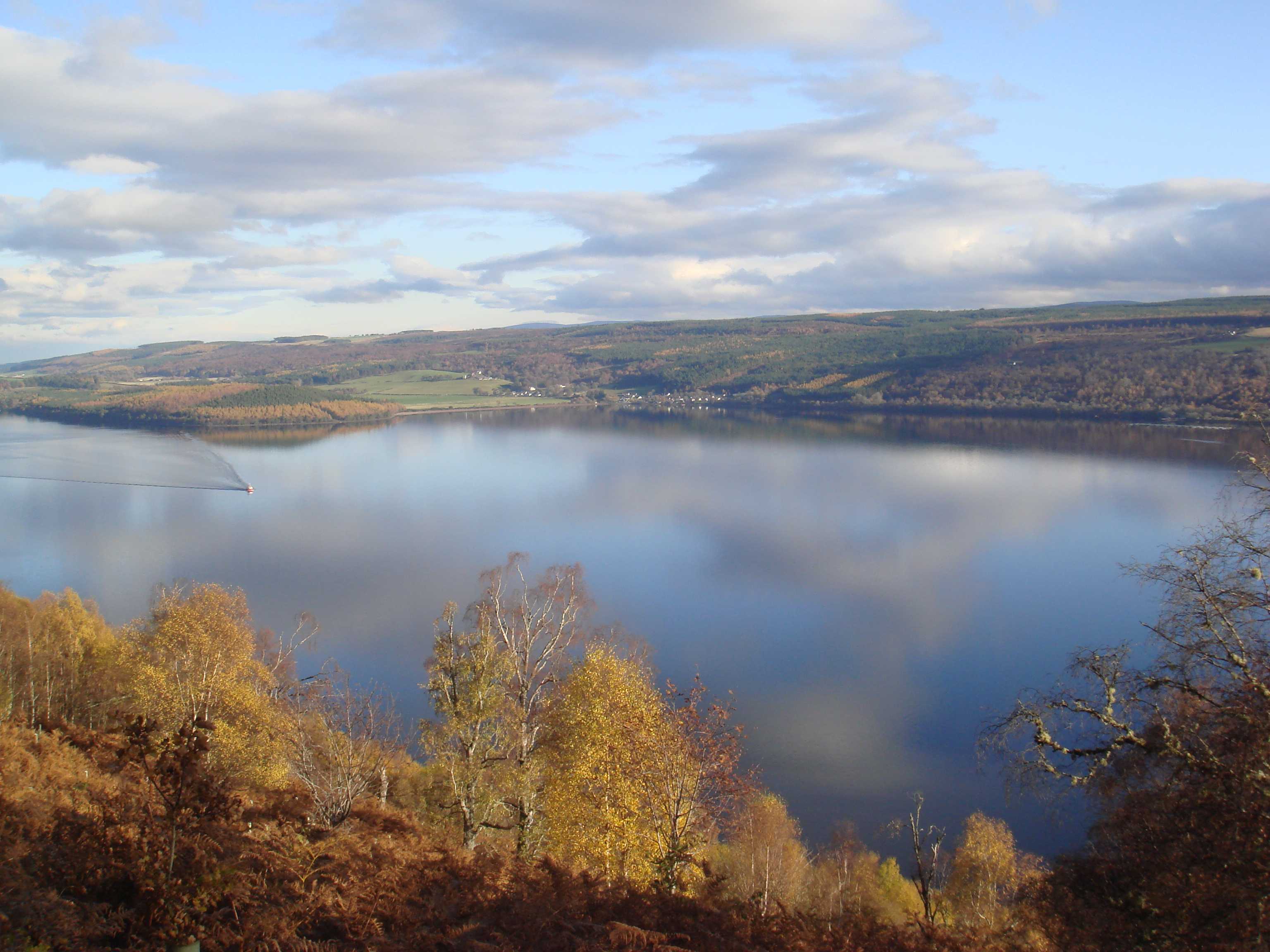 View over loch ness from Abriachan Woodland